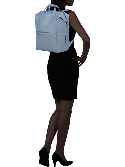 4PACK Sac &agrave; dos pour ordinateur portable 14 pouces bleu poussi&eacute;reux - Sacs pour Femme