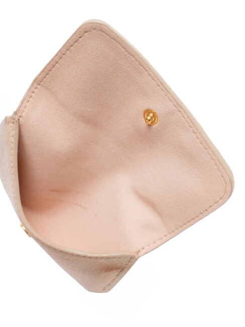 CAMPIONARIO - MYRINE portefeuille en cuir rose poudr&eacute; - Portefeuilles Femme