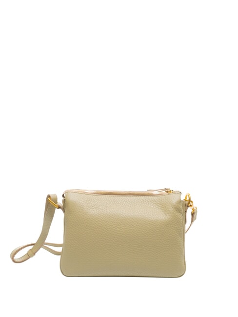 BROOKE Sac bandouli&egrave;re en cuir martel&eacute; saule - Sacs pour Femme