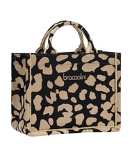 BRACCIALINI WINTER Sac &agrave; main S, double anse l&eacute;opard - Sacs pour Femme - 2