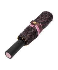 BRACCIALINI BASIC Mini parapluie &agrave; ouverture automatique l&eacute;opard - Parapluies - 3