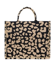 BRACCIALINI WINTER Sac &agrave; main XL, double poign&eacute;e l&eacute;opard - Sacs pour Femme - 3