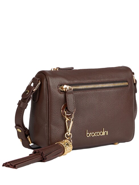 MARGOT Mini sac bandouli&egrave;re marron - Sacs pour Femme