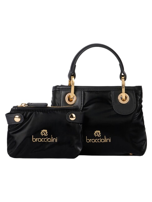 BETH PUFFY Mini sac &agrave; main avec bandouli&egrave;re noir - Sacs pour Femme
