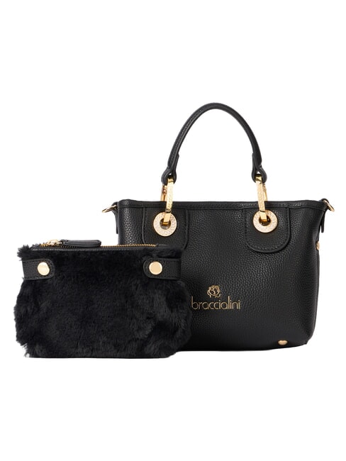 BETH Mini sac &agrave; main avec bandouli&egrave;re noir - Sacs pour Femme