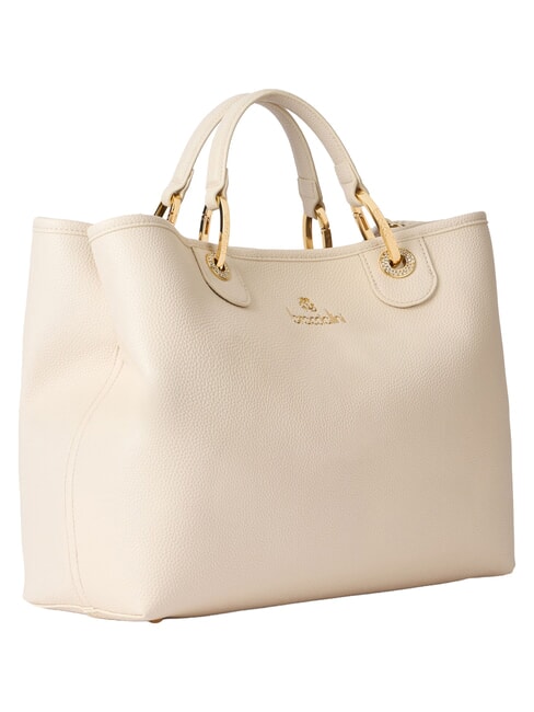 BETH Sac &agrave; main L avec double poign&eacute;e beige - Sacs pour Femme