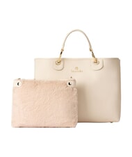 BRACCIALINI BETH Sac &agrave; main L avec double poign&eacute;e beige - Sacs pour Femme - 3
