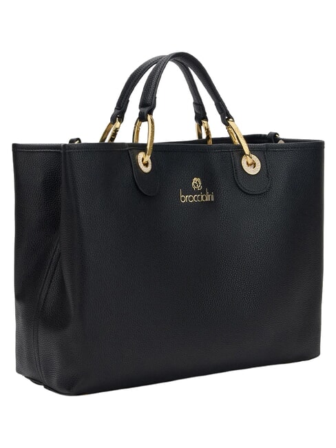 BETH Sac &agrave; main L avec double poign&eacute;e noir - Sacs pour Femme