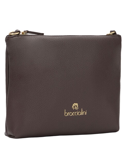 BETH Sac &agrave; main S &agrave; double anse marron - Sacs pour Femme