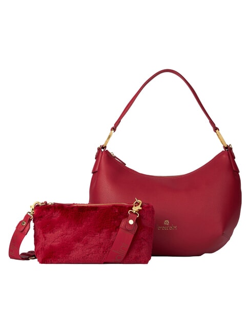 BETH Sac bandouli&egrave;re L, avec bandouli&egrave;re rouge - Sacs pour Femme
