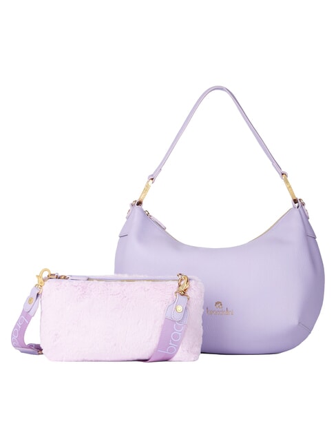 BETH Sac bandouli&egrave;re L, avec bandouli&egrave;re lilas - Sacs pour Femme