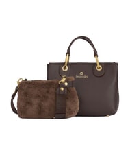 BRACCIALINI BETH Sac &agrave; main M avec double poign&eacute;e marron - Sacs pour Femme - 3