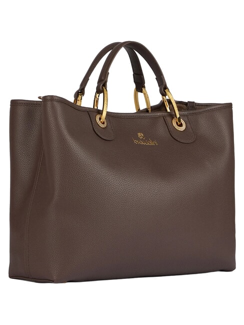 BETH Sac &agrave; main L avec double poign&eacute;e marron - Sacs pour Femme
