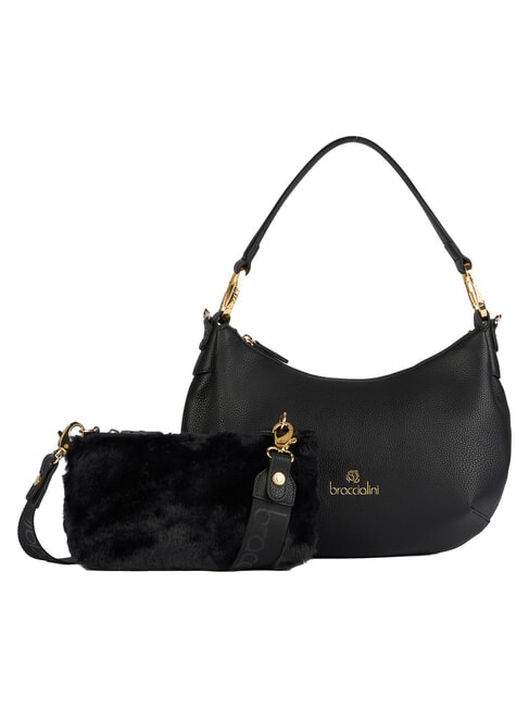 BETH Sac bandouli&egrave;re M, avec bandouli&egrave;re noir - Sacs pour Femme