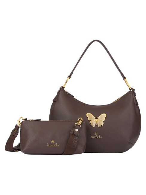BETH JEWELS Sac bandouli&egrave;re L, avec bandouli&egrave;re marron - Sacs pour Femme
