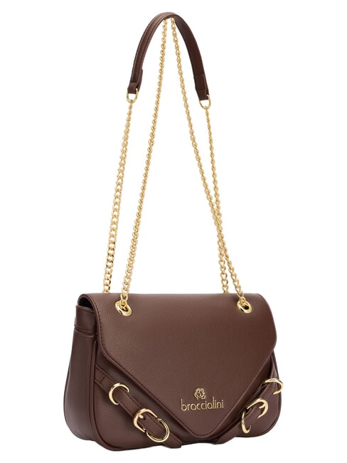 GISELLE Sac bandouli&egrave;re S marron - Sacs pour Femme