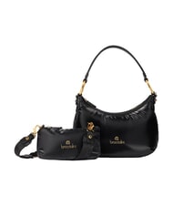 BRACCIALINI BETH PUFFY Sac bandouli&egrave;re M, avec bandouli&egrave;re noir - Sacs pour Femme - 3