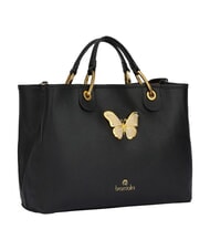 BRACCIALINI BETH JEWELS Sac &agrave; main &agrave; double anse, avec bandouli&egrave;re noir - Sacs pour Femme - 2