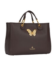 BRACCIALINI BETH JEWELS Sac &agrave; main &agrave; double anse, avec bandouli&egrave;re marron - Sacs pour Femme - 2