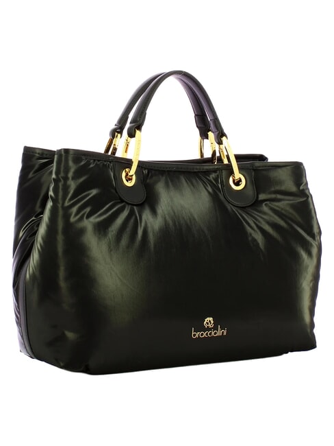 BETH PUFFY Sac &agrave; main L, avec bandouli&egrave;re noir - Sacs pour Femme