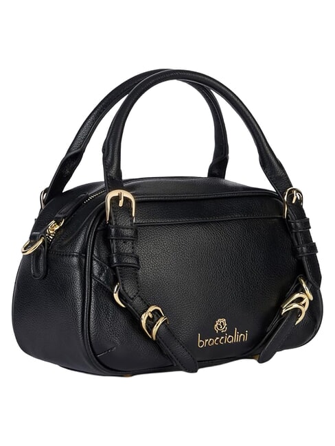 GISELLE Sac &agrave; main M avec bandouli&egrave;re noir - Sacs pour Femme