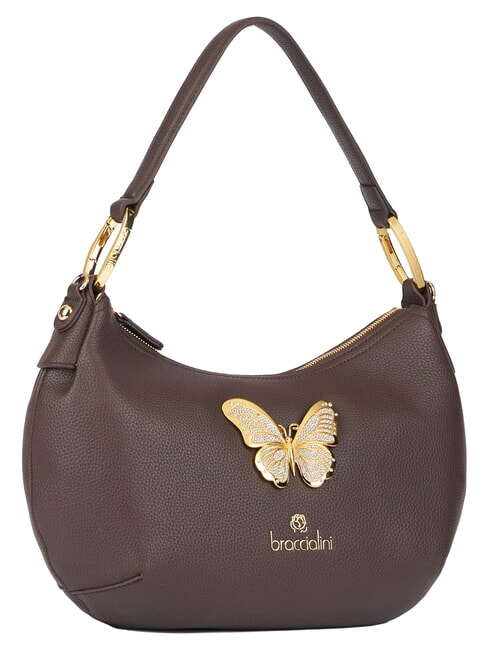 BETH JEWELS Sac bandouli&egrave;re en forme de croissant M marron - Sacs pour Femme