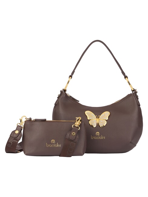 BETH JEWELS Sac bandouli&egrave;re en forme de croissant M marron - Sacs pour Femme