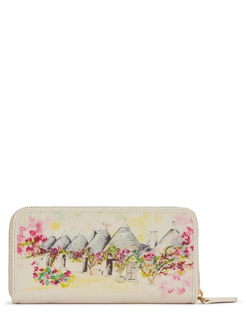 CARTOLINE Grand portefeuille zipp&eacute; multi - Portefeuilles Femme