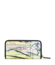 BRACCIALINI CARTOLINE Grand portefeuille zipp&eacute; multi - Portefeuilles Femme - 3