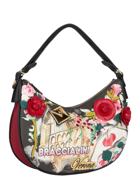 CARTOLINE Sac &agrave; main M, avec bandouli&egrave;re multi - Sacs pour Femme
