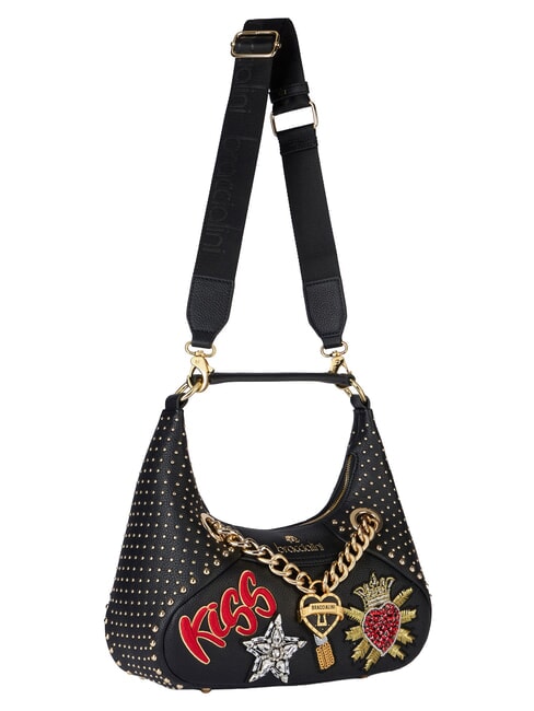 ROCK Sac bandouli&egrave;re M, avec bandouli&egrave;re noir - Sacs pour Femme