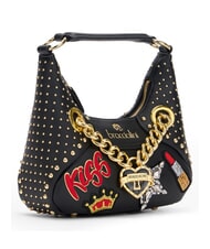 BRACCIALINI ROCK Mini sac bandouli&egrave;re, avec bandouli&egrave;re noir - Sacs pour Femme - 2