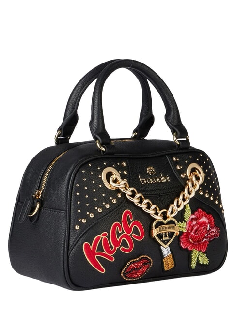 ROCK Sac &agrave; main M avec bandouli&egrave;re noir - Sacs pour Femme