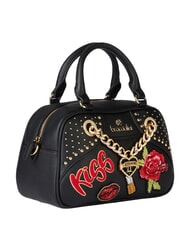 BRACCIALINI ROCK Sac &agrave; main M avec bandouli&egrave;re noir - Sacs pour Femme - 2