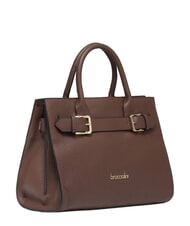 BRACCIALINI HELLEN Sac &agrave; main en cuir avec bandouli&egrave;re marron - Sacs pour Femme - 2