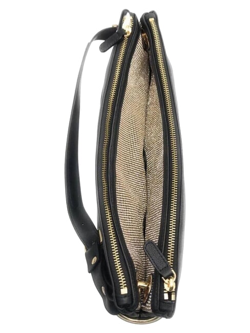NORA Sac bandouli&egrave;re ajustable en L noir - Sacs pour Femme