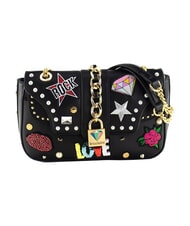 BRACCIALINI ROCK Sac bandouli&egrave;re S noir - Sacs pour Femme - 5