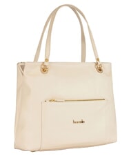 BRACCIALINI NORA Sac bandouli&egrave;re en cuir avec poche beige - Sacs pour Femme - 2