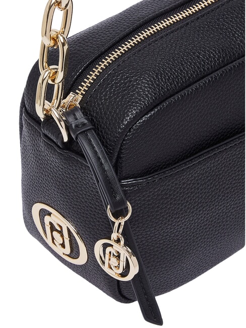 FAIZA Mini sac, avec bandouli&egrave;re r&eacute;glable noir/acier - Sacs pour Femme