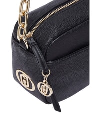 LIUJO FAIZA Mini sac, avec bandouli&egrave;re r&eacute;glable noir/acier - Sacs pour Femme - 4