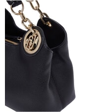 LIUJO FAIZA Sac &agrave; main avec bandouli&egrave;re noir/laiton dor&eacute; - Sacs pour Femme - 4