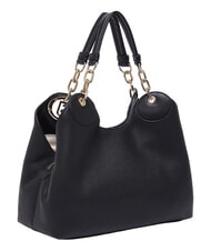 LIUJO FAIZA Sac &agrave; main avec bandouli&egrave;re noir/acier - Sacs pour Femme - 3