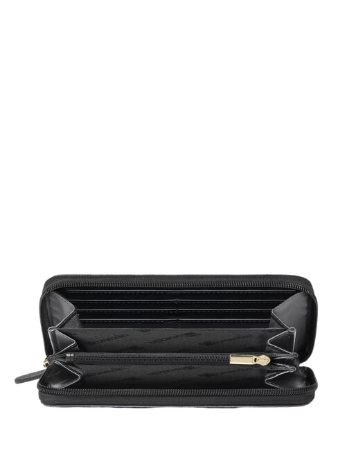 BRITNEY Grand portefeuille zipp&eacute; noir - Portefeuilles Femme