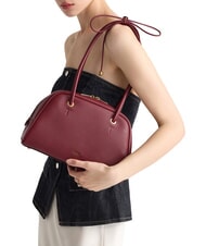 FURLA POPPY Sac bandouli&egrave;re en cuir pomme rouge - Sacs pour Femme - 2
