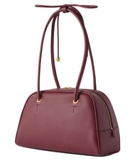 FURLA POPPY Sac bandouli&egrave;re en cuir pomme rouge - Sacs pour Femme - 3