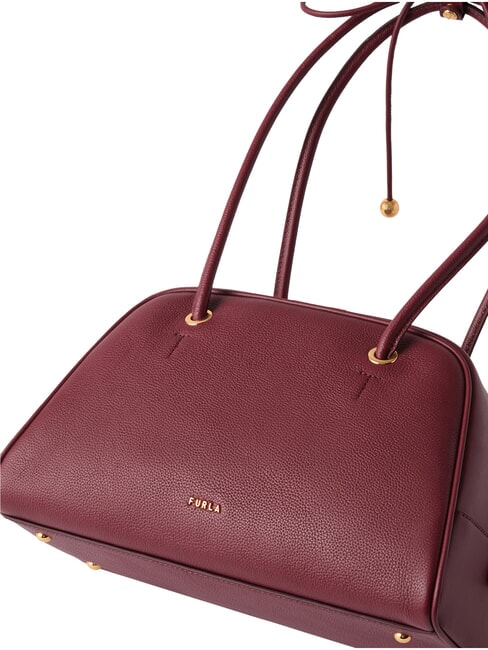 POPPY Sac bandouli&egrave;re en cuir pomme rouge - Sacs pour Femme