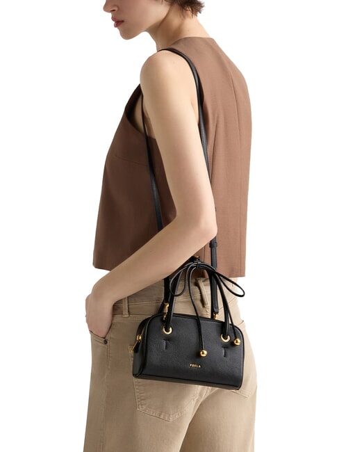 POPPY Mini sac &agrave; main avec bandouli&egrave;re Noir - Sacs pour Femme