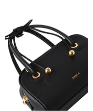 FURLA POPPY Mini sac &agrave; main avec bandouli&egrave;re Noir - Sacs pour Femme - 5