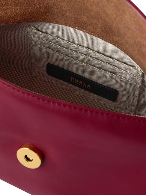 SFERA SOFT Sac &agrave; main en cuir, avec bandouli&egrave;re rhododendron - Sacs pour Femme