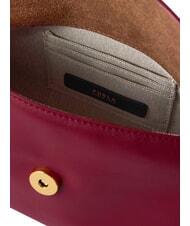 FURLA SFERA SOFT Sac &agrave; main en cuir, avec bandouli&egrave;re rhododendron - Sacs pour Femme - 4